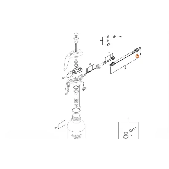 STIHL  Obudowa dyszy 4255 500 2800